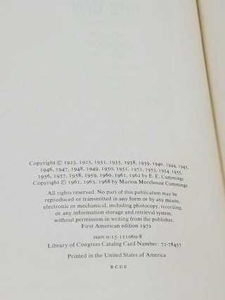 Complete Poems, 1913-1962
