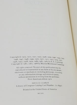 Complete Poems, 1913-1962