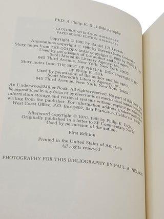 PKD: A Philip K. Dick Bibliography