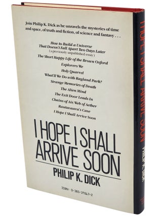 I Hope I Shall Arrive Soon