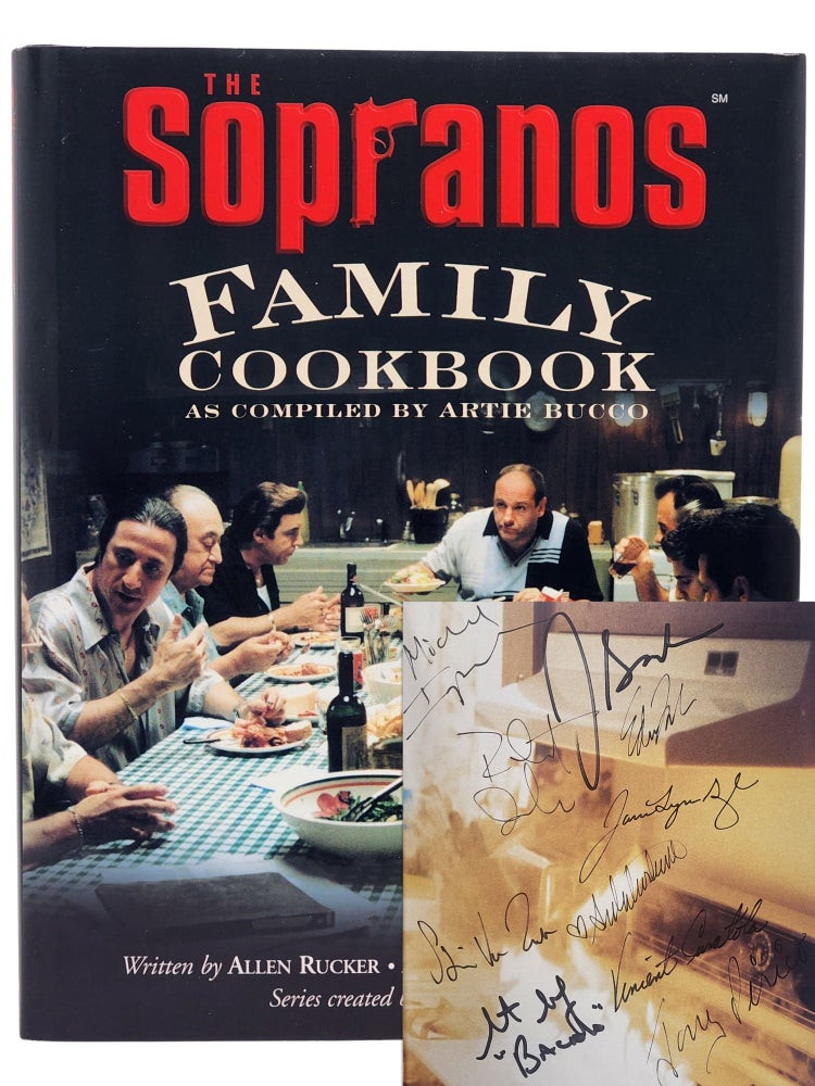 #10147 The Sopranos Family Cookbook. Allen Rucker, Michele Scicolone, David Chase.