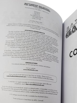 Battlestar Gallactica: The Official Companion