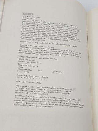 Zero History