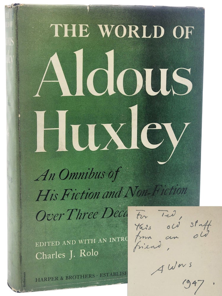 #10209 The World of Aldous Huxley. Aldous Huxley.