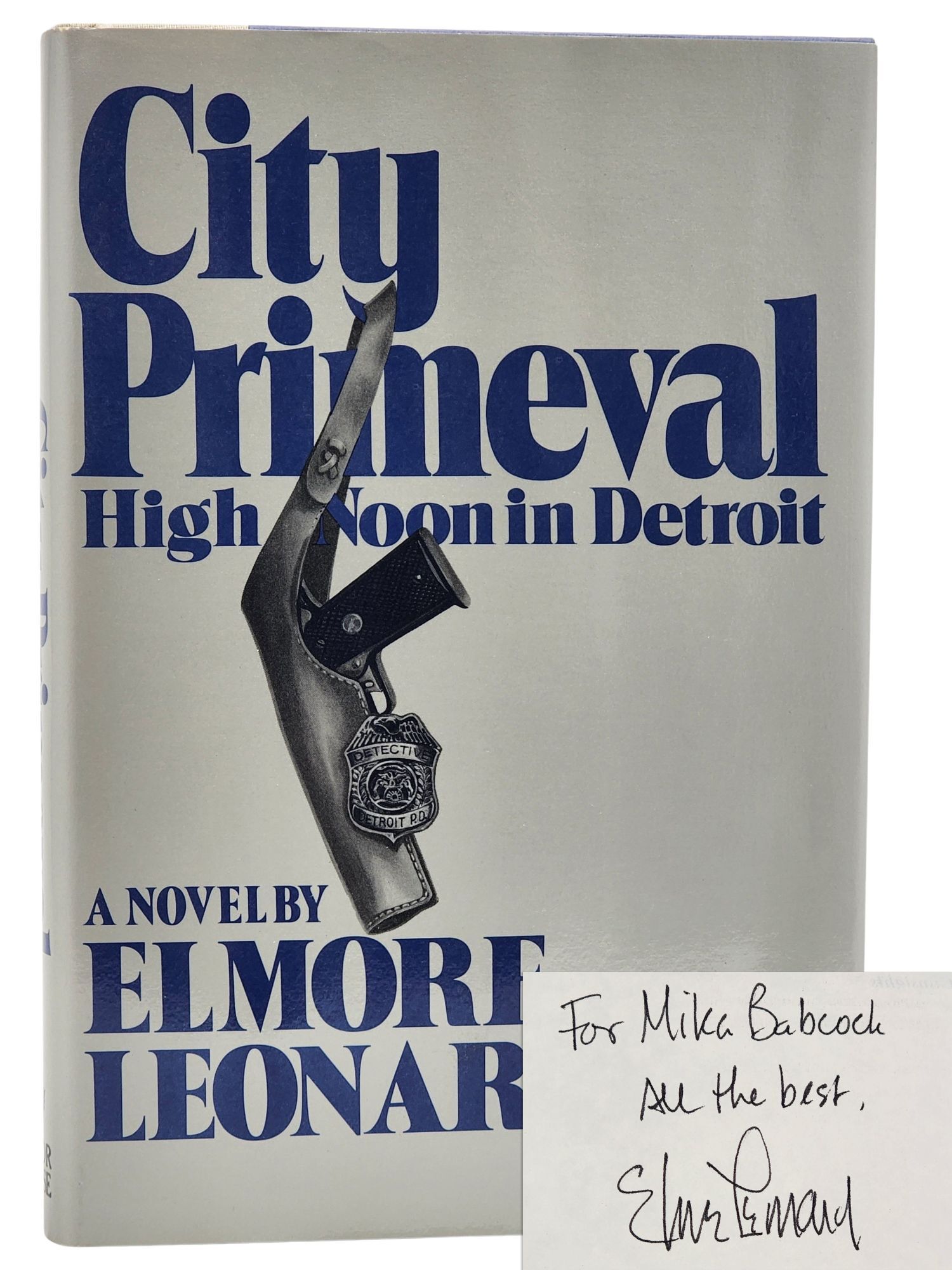 CITY PRIMEVAL by Elmore Leonard　初版初刷野獣の街 City Primeval | Elmore Leonard | First Edition, First Printing