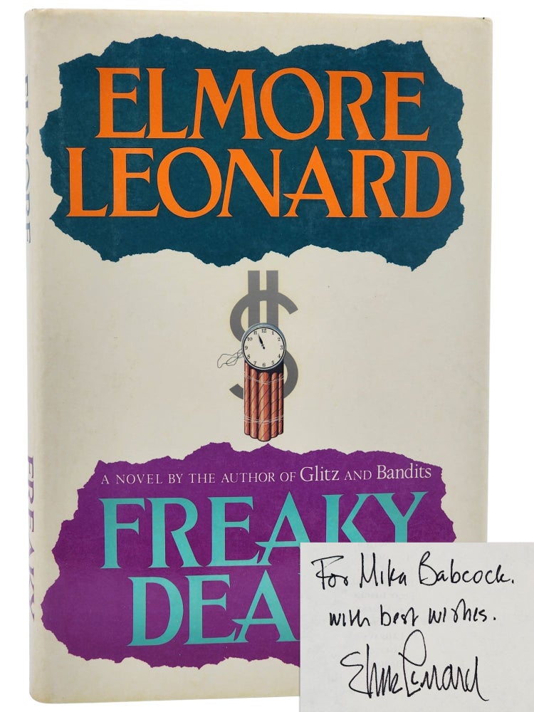 #10235 Freaky Deaky. Elmore Leonard.
