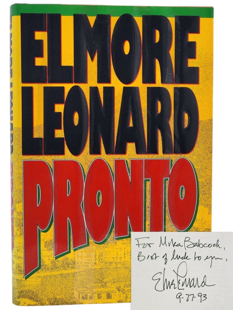 #10241 Pronto. Elmore Leonard.