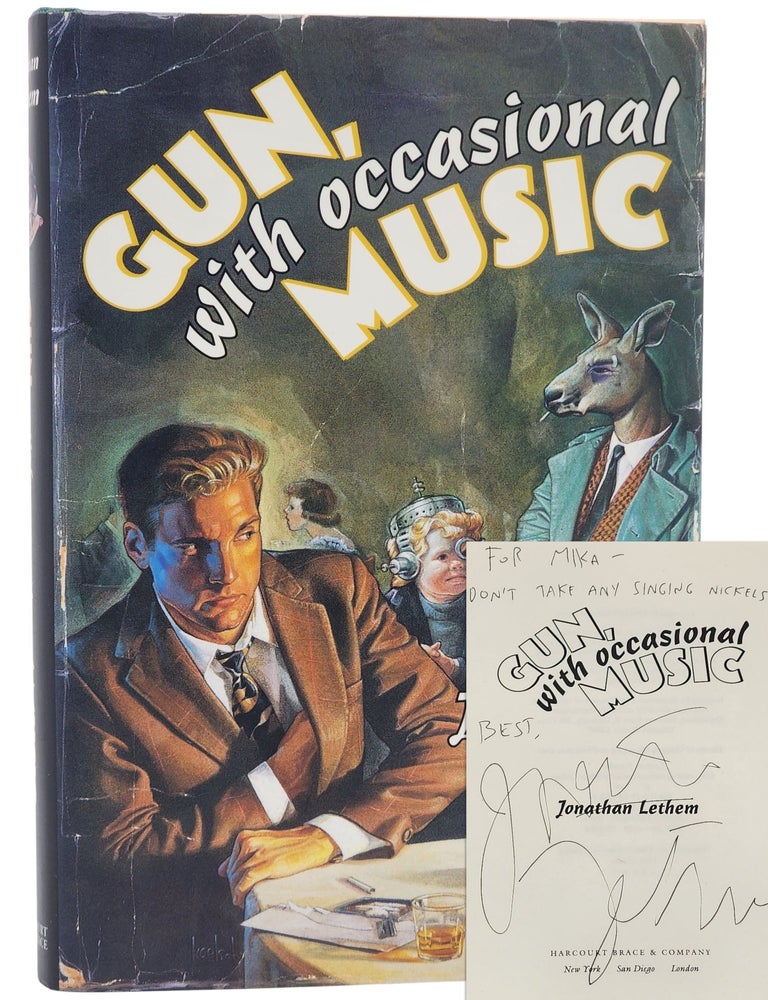 #10252 Gun, With Occasional Music. Jonathan Lethem.
