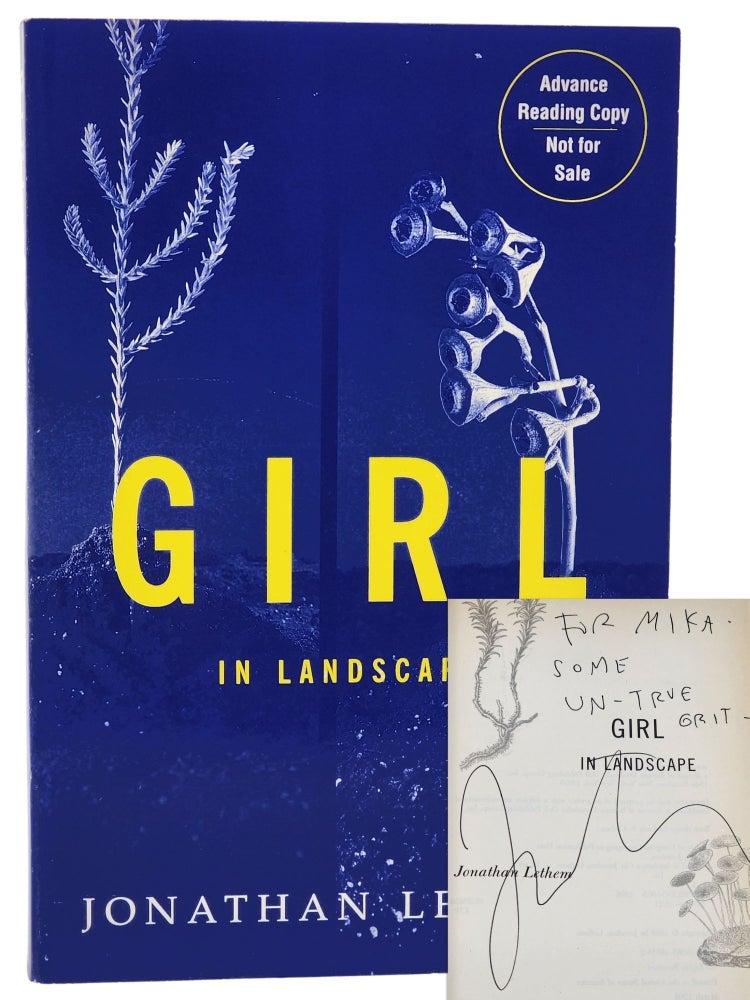 #10260 Girl in Landscape. Jonathan Lethem.