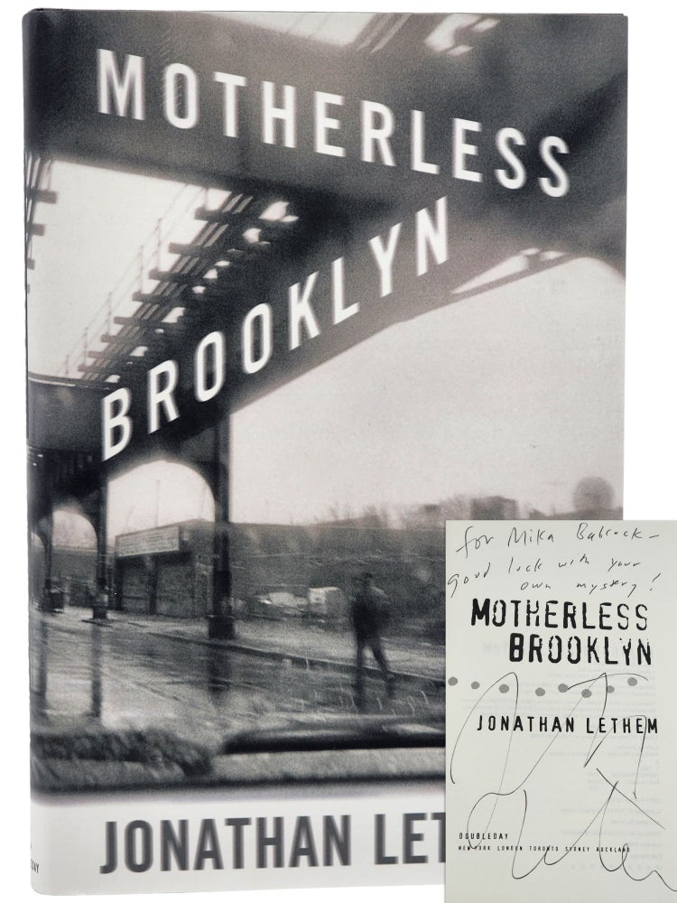 #10263 Motherless Brooklyn. Jonathan Lethem.