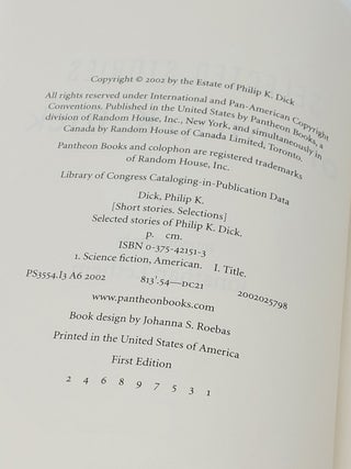 Selected Stories of Philip K. Dick