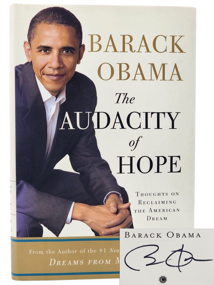 #10356 The Audacity of Hope. Barack Obama.