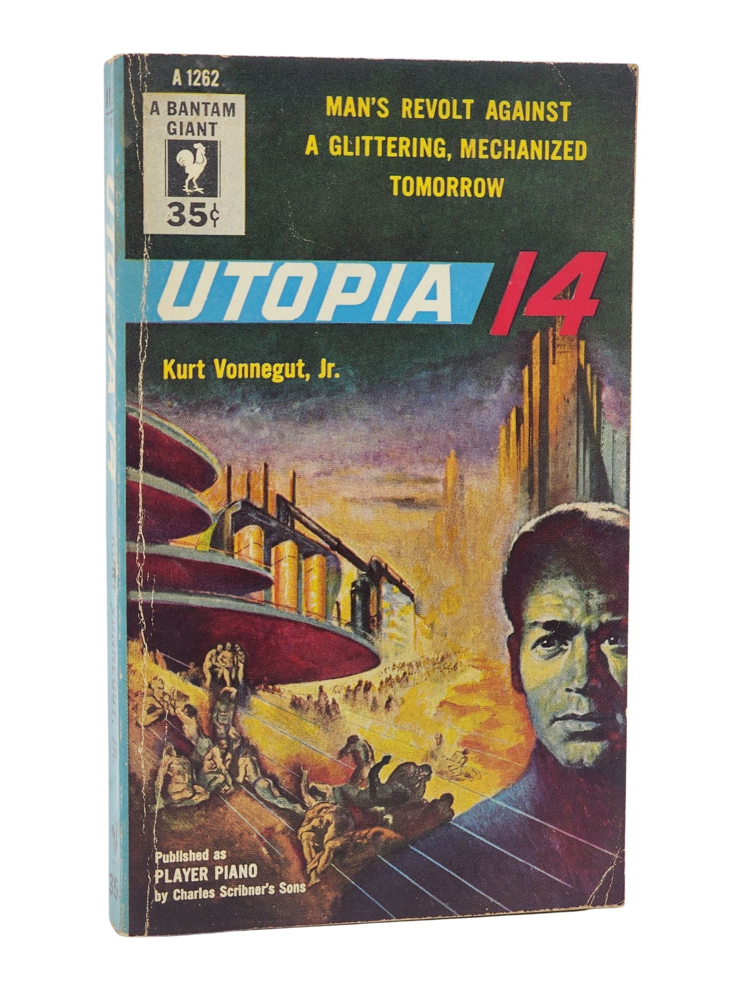 Utopia 14 | Kurt Vonnegut | First Paperback Edition, First Printing