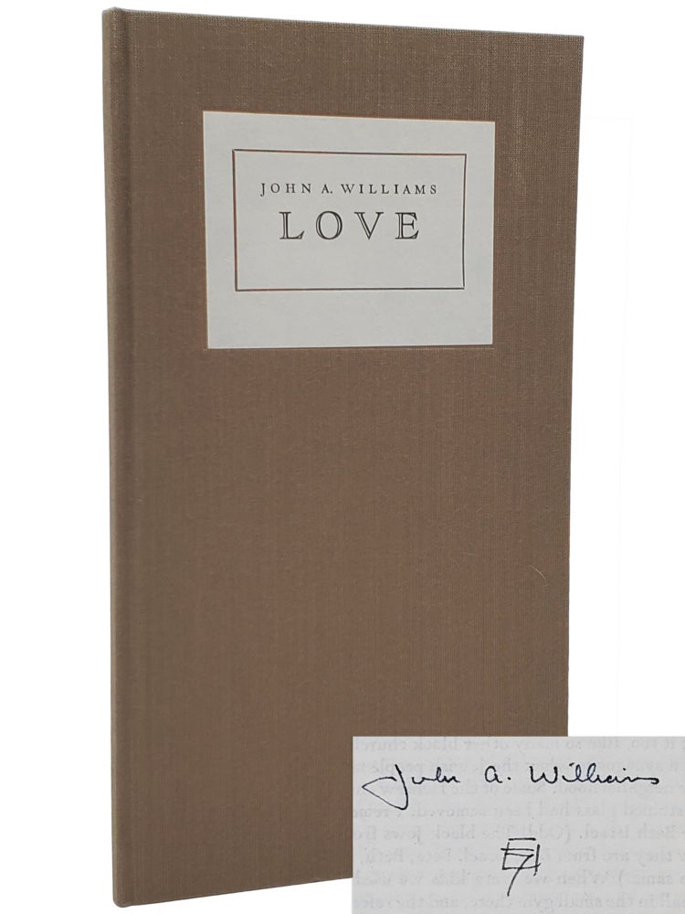 #10418 Love. John A. Williams.