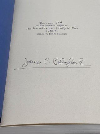 Selected Letters 1938-1971