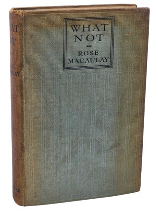 What Not: A Prophetic Comedy
