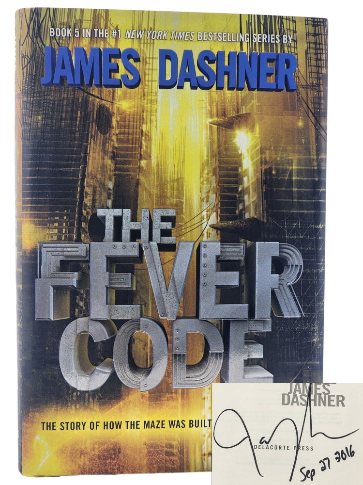 #10604 The Fever Code. James Dashner.