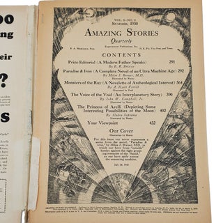 "Paradise & Iron" in Amazing Stories Quarterly: Summer Edition 1930