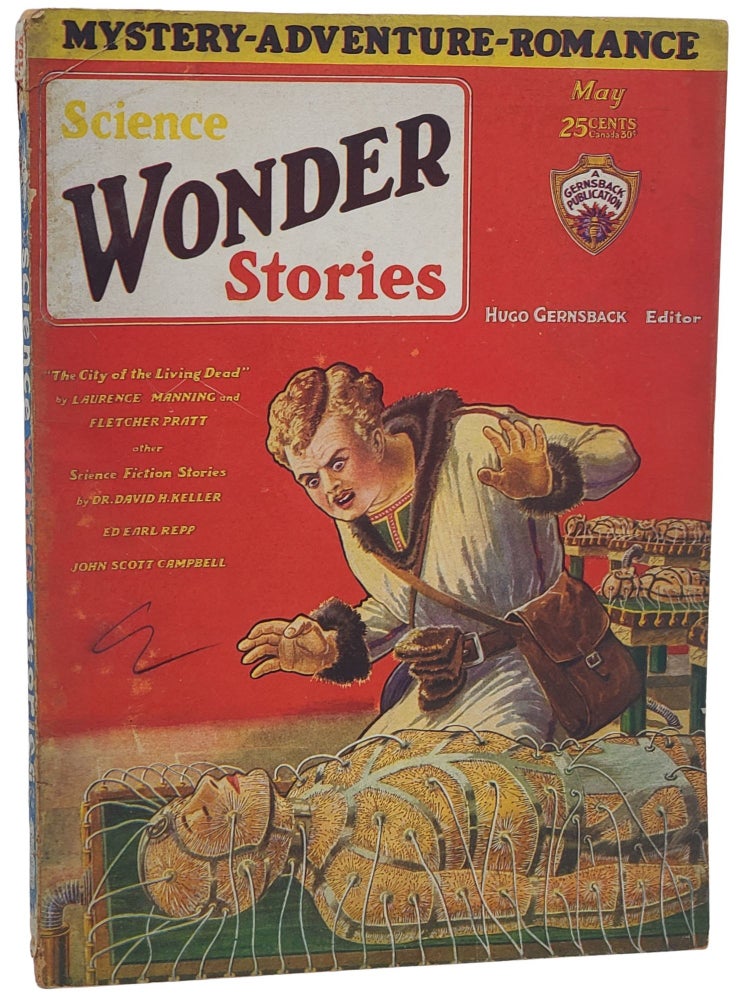 #10675 "The City of the Living Dead" in Science Wonder Stories: May 1930. Laurence Manning.
