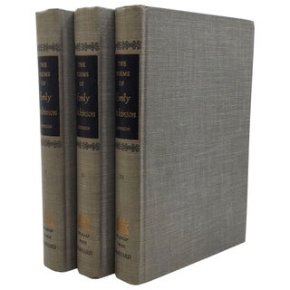 The Poems of Emily Dickinson (Three Volumes)