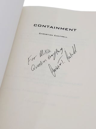 Containment (Children of Occam, Book 1)