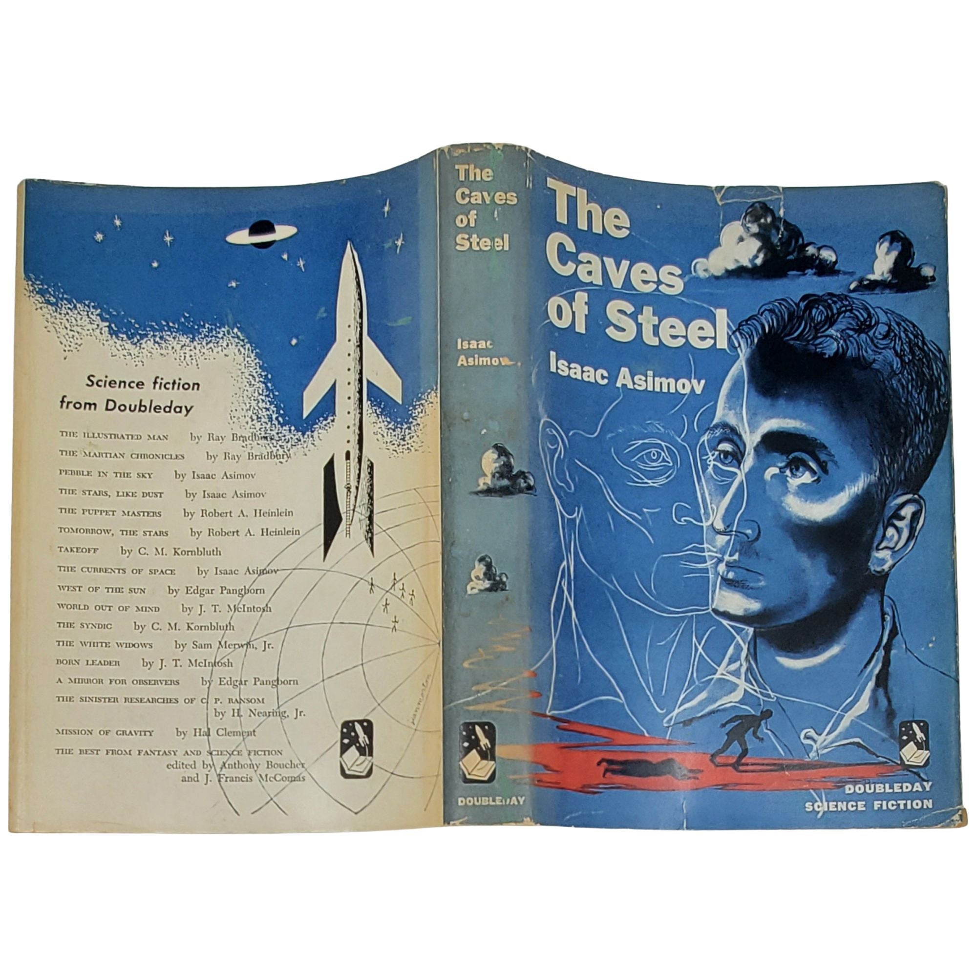 The Caves Of Steel Isaac Asimov First Edition First Printing 8754