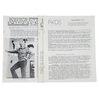 PKDS: The Philip K. Dick Society Newsletter - Complete set of the first 20 issues published (1983-1989)
