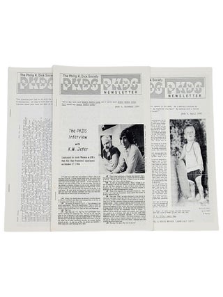 PKDS: The Philip K. Dick Society Newsletter - Complete set of the first 20 issues published (1983-1989)