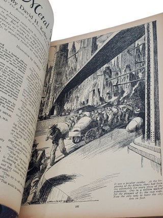 "The Metal Doom" serialized in Amazing Stories: May, June & July 1932