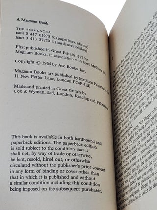 The Simulacra