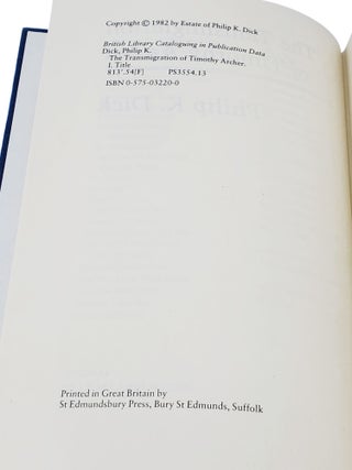 The Transmigration of Timothy Archer