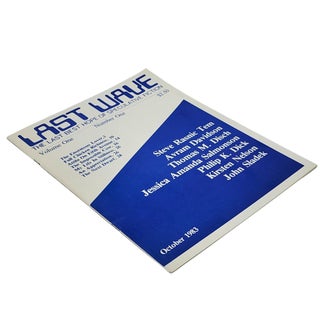 "My Life In Stillness: White as Day" in Last Wave. Volume One. Number One