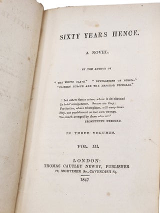 Sixty Years Hence
