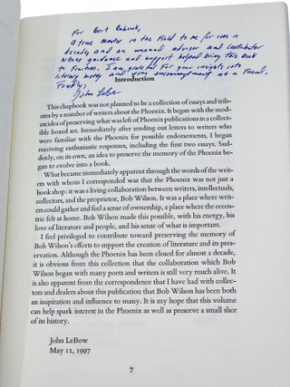The Phoenix Book Shop: A Nest of Memories.
