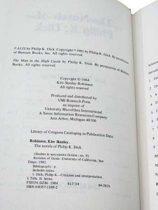 The Novels of Philip K. Dick
