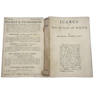 Icarus; or the Future of Science