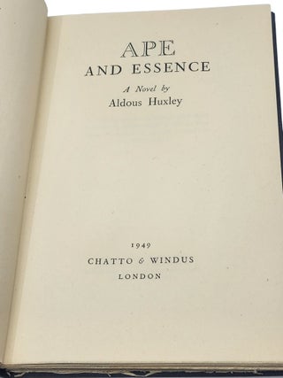 Ape and Essence