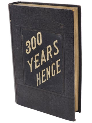 Three Hundred Years Hence