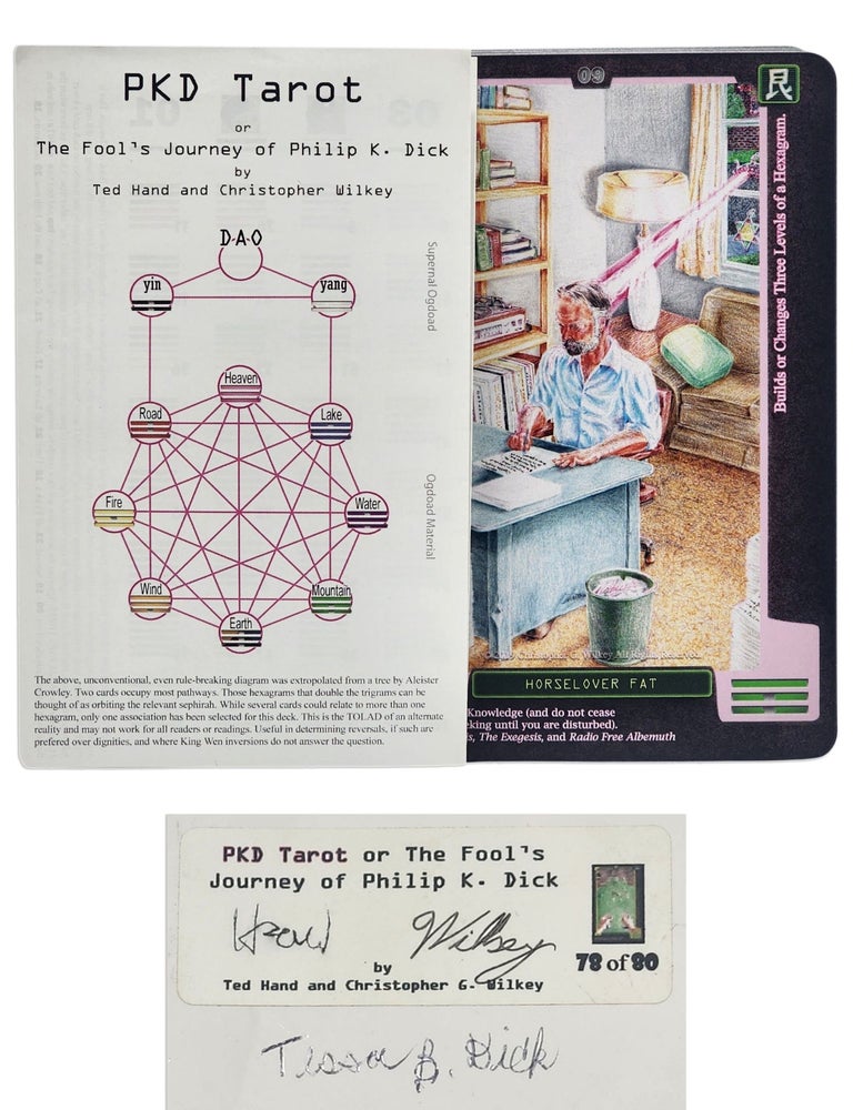 #11310 PKD Tarot: The Fool's Journey of Philip K. Dick. Philip K. Dick, Ted Hand, Christopher G. Wilkey.