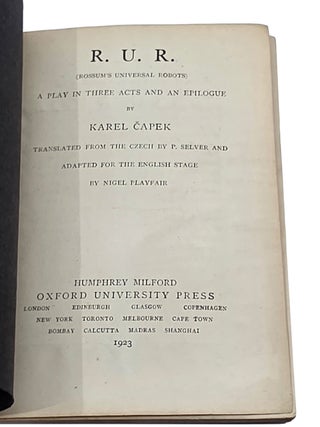 R.U.R. (Rossum's Universal Robots)