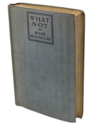 What Not: A Prophetic Comedy