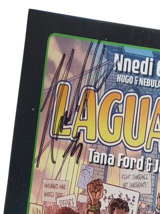 LaGuardia Promotional Poster Signed by Nnedi Okorafor